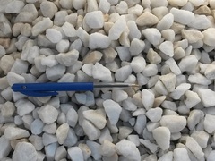 gravillon concassé marbre blanc brillant 12/18